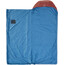 Nordisk Puk +10 Blanket Schlafsack M rot/blau
