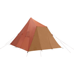 Nordisk Thrymheim 5 PU Tent, rojo/beige rojo/beige
