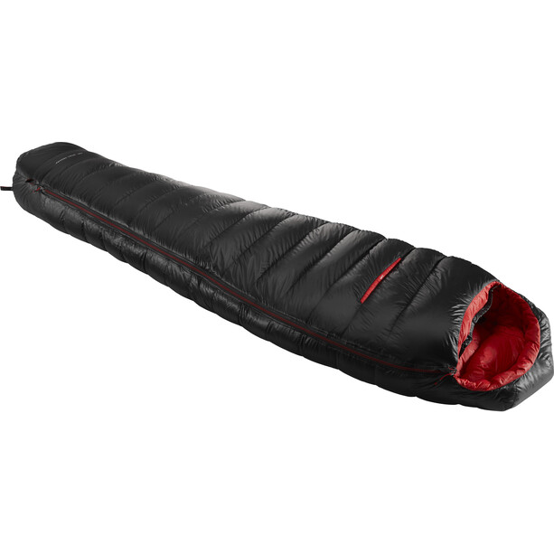 Y by Nordisk V.I.B 600 Sleeping Bag XL, negro/rojo