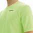 UYN Airstream Camiseta de manga corta para correr Hombre, amarillo