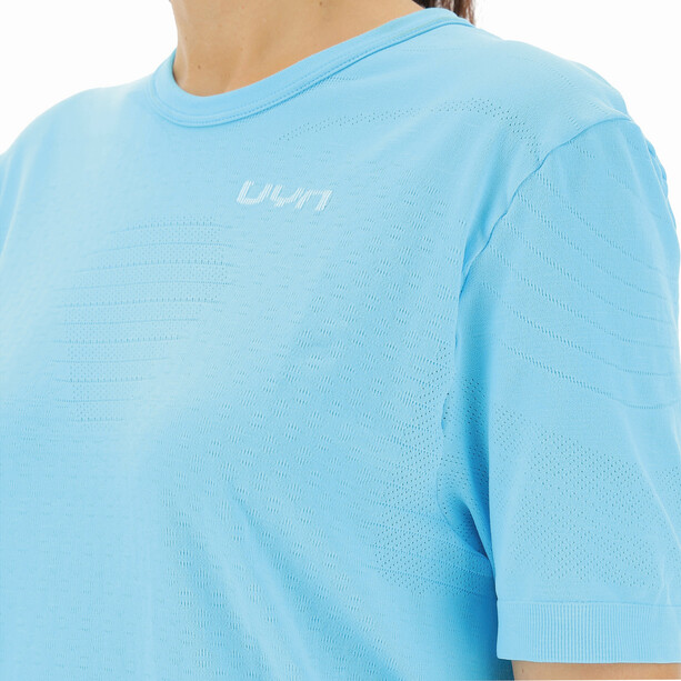 UYN Airstream Camiseta de manga corta para correr Mujer, azul