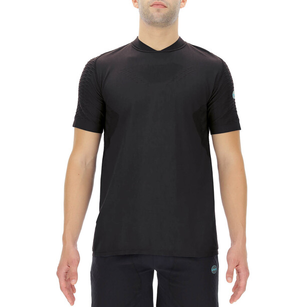 UYN City Camiseta de manga corta para correr Hombre, negro