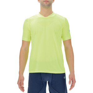 UYN City Shortleeves Running Shirt Men yellow fluo