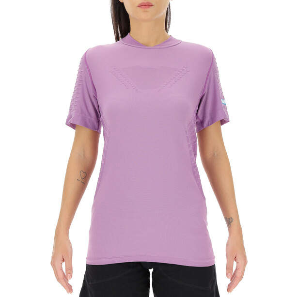 UYN City Camiseta de manga corta para correr Mujer, violeta