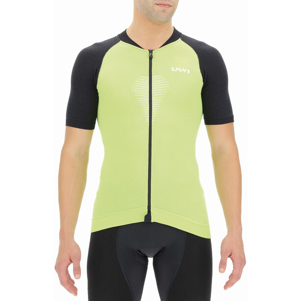UYN Granfondo Kurzarm Biking Shirt Herren grün/schwarz