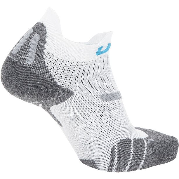 UYN 2" Running Socks Men white/grey