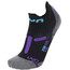 UYN 2" Running Socks Dames, zwart/violet
