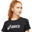 asics Core T-shirt manches courtes Femme, noir