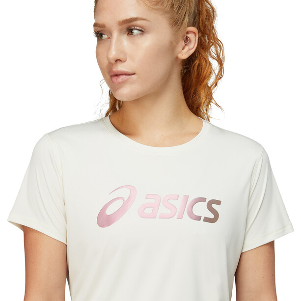 asics Silver Nagare SS Top Kobiety, beżowy