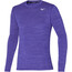 Mizuno Impulse Core T-shirt manches longues running Homme, violet
