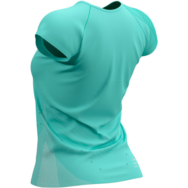 Compressport Performance T-shirt manches courtes Summer Refresh 2021 Femme, turquoise