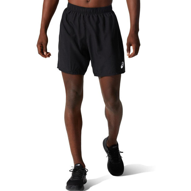 asics Core Shorts 7 Hombre, negro