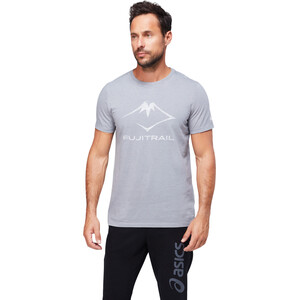 asics Fuji Trail T-shirt manches courtes Homme, gris gris