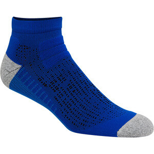 asics Ultra Comfort Quarter Socken blau blau