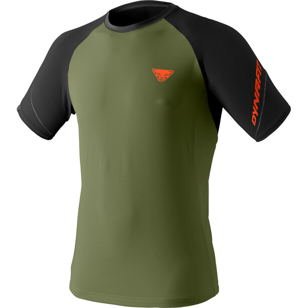 Dynafit Alpine Pro Koszulka z krótkim rękawem Mężczyźni, oliwkowy/czarny