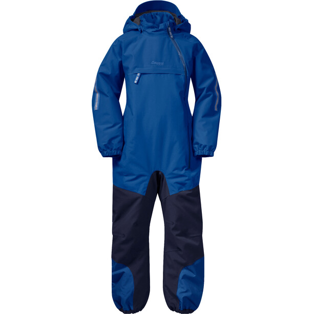 Bergans Lilletind Insulated Coverall Kids, blauw