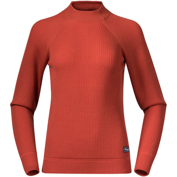 Bergans Solli Wollsweater Damen orange