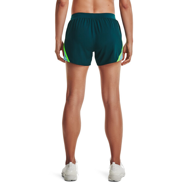 Under Armour Fly By 2.0 Shorts Damen petrol
