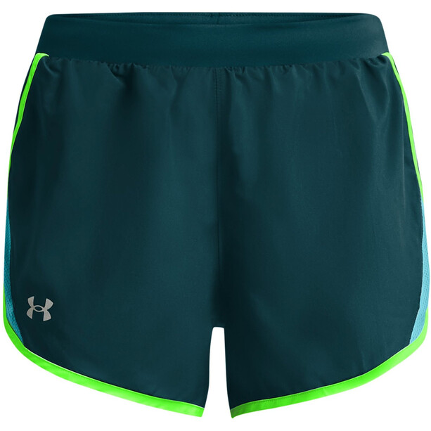 Under Armour Fly By 2.0 Pantaloncini Donna, petrolio