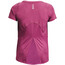 Under Armour Isochill Run 200 Short Sleeve Shirt Women pink quartz-pink quartz