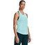 Under Armour Streaker Tank Dames, turquoise