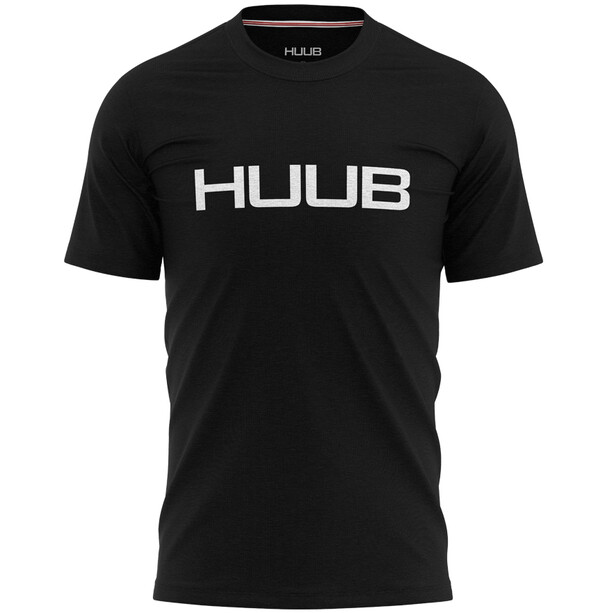 HUUB Statement Logo T-paita Miehet, musta