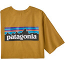 Patagonia P-6 Logo Ansvarlig-tee Herrer, gul