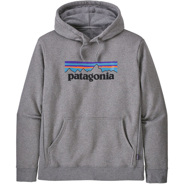 Patagonia P-6 Logo Label Uprisal Sweat à capuche, gris