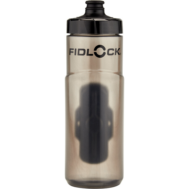 Fidlock Twist Flaske 600 ml inkl. Uni Base Mount Transparent/Svart