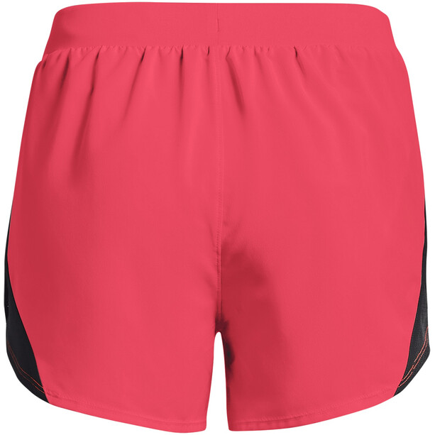 Under Armour Fly By 2.0 Bermudas Mujer, rosa