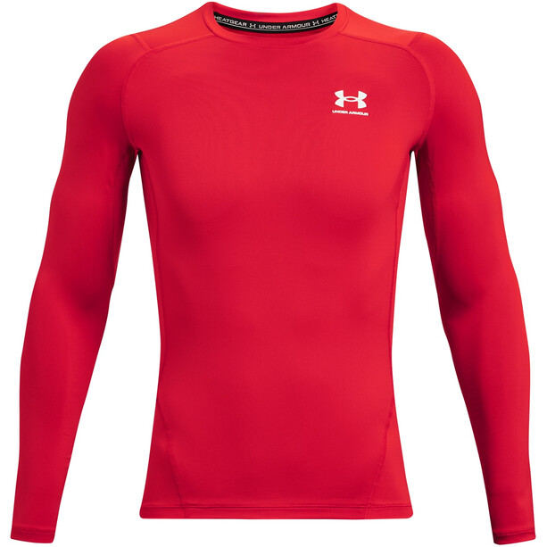 Under Armour HealGear Armour Comp T-shirts manches longues Homme, rouge