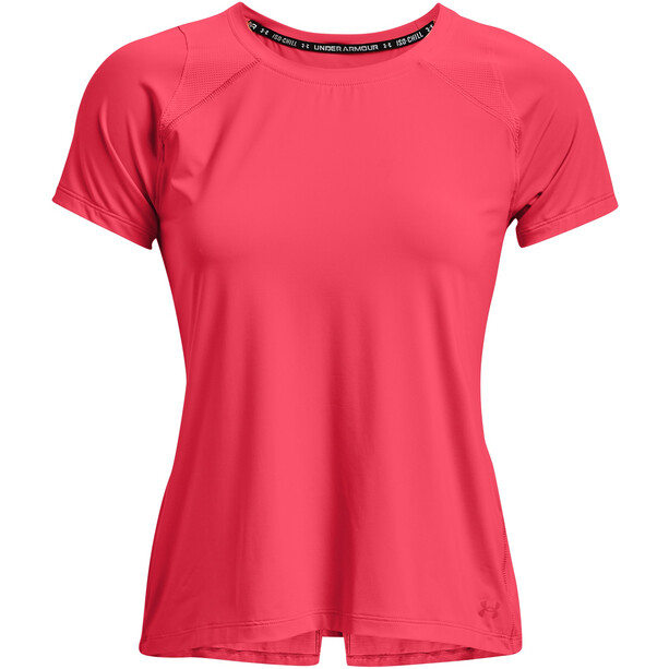 Under Armour Isochill Run 200 T-shirt manches courtes Femme, rouge