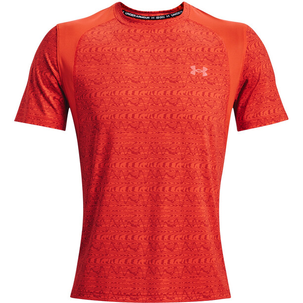 Under Armour Iso-Chill Run Printed T-shirt manches courtes Homme, rouge