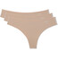 Under Armour PS Thong Femme, beige