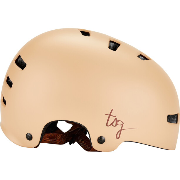 TSG Evolution Solid Color Kask rowerowy Kobiety, beżowy