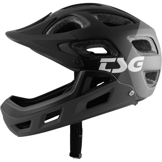TSG Seek FR Graphic Design Helmet flow grey-black