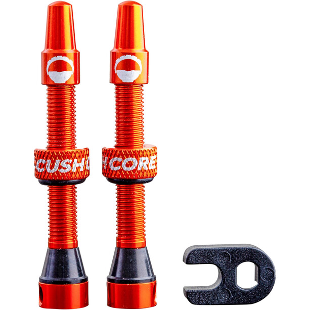 CushCore Luftventil-Set 55mm orange