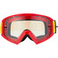 Red Bull SPECT Whip Lunettes de protection avec protège-nez, blanc/rouge
