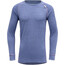 Devold Breeze Langarm Shirt Jugend blau