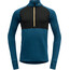 Devold Expedition Sweat-shirt Col roulé avec Zip Homme, bleu/noir