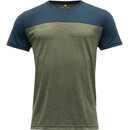 Devold Norang Camiseta Hombre, Oliva/azul