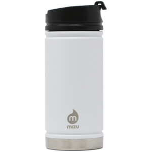 MIZU V5 Eristetty Juomapullo 450ml + Kahvikorkki, valkoinen valkoinen