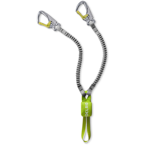 Edelrid Cable Kit Lite VI Via Ferrata, grigio/verde