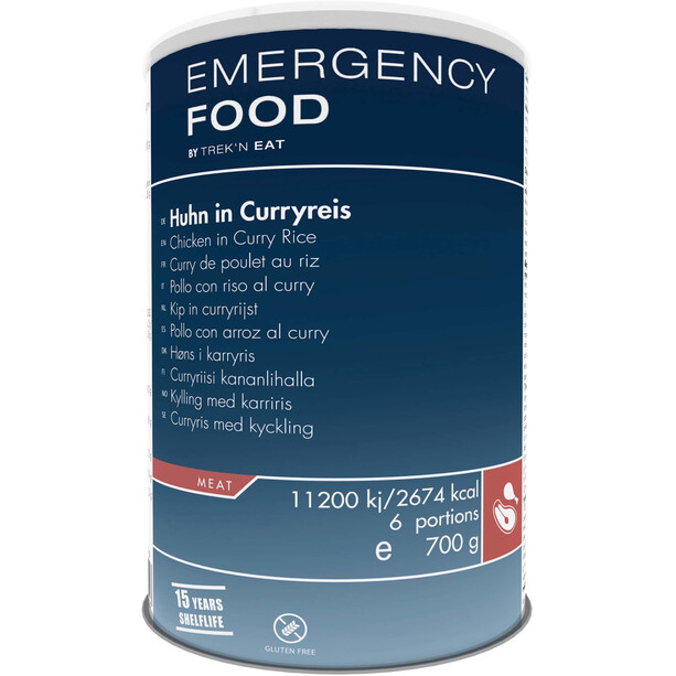 Trek'n Eat Emergency Food Czy 700g, Chicken in Curried Rice