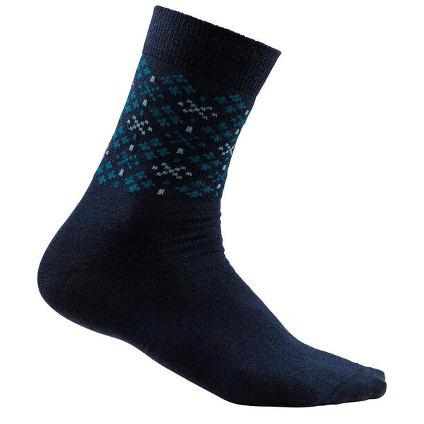 Aclima DesignWool Glitre Socken blau