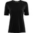 Aclima LightWool Camiseta interior Mujer, negro