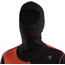 Aclima WarmWool Hood Sweater with Zip Men jet black/red clay/north atlantic