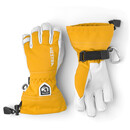 Hestra Army Leather Heli Ski 5-Finger Handschuhe Kinder braun