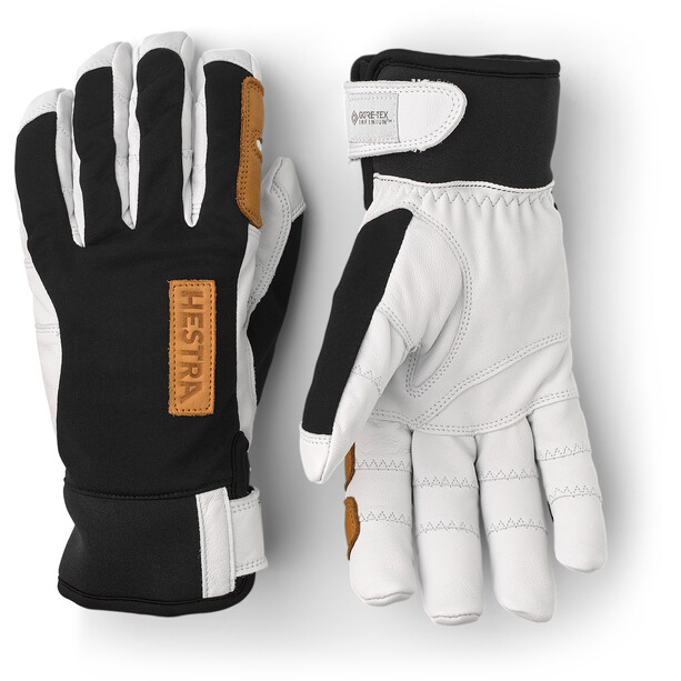 Hestra Ergo Grip Active Wool Terry Handschuhe schwarz/weiß