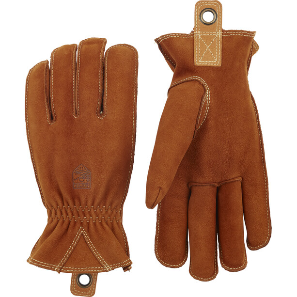 Hestra Oden Nubuck Gloves, bruin